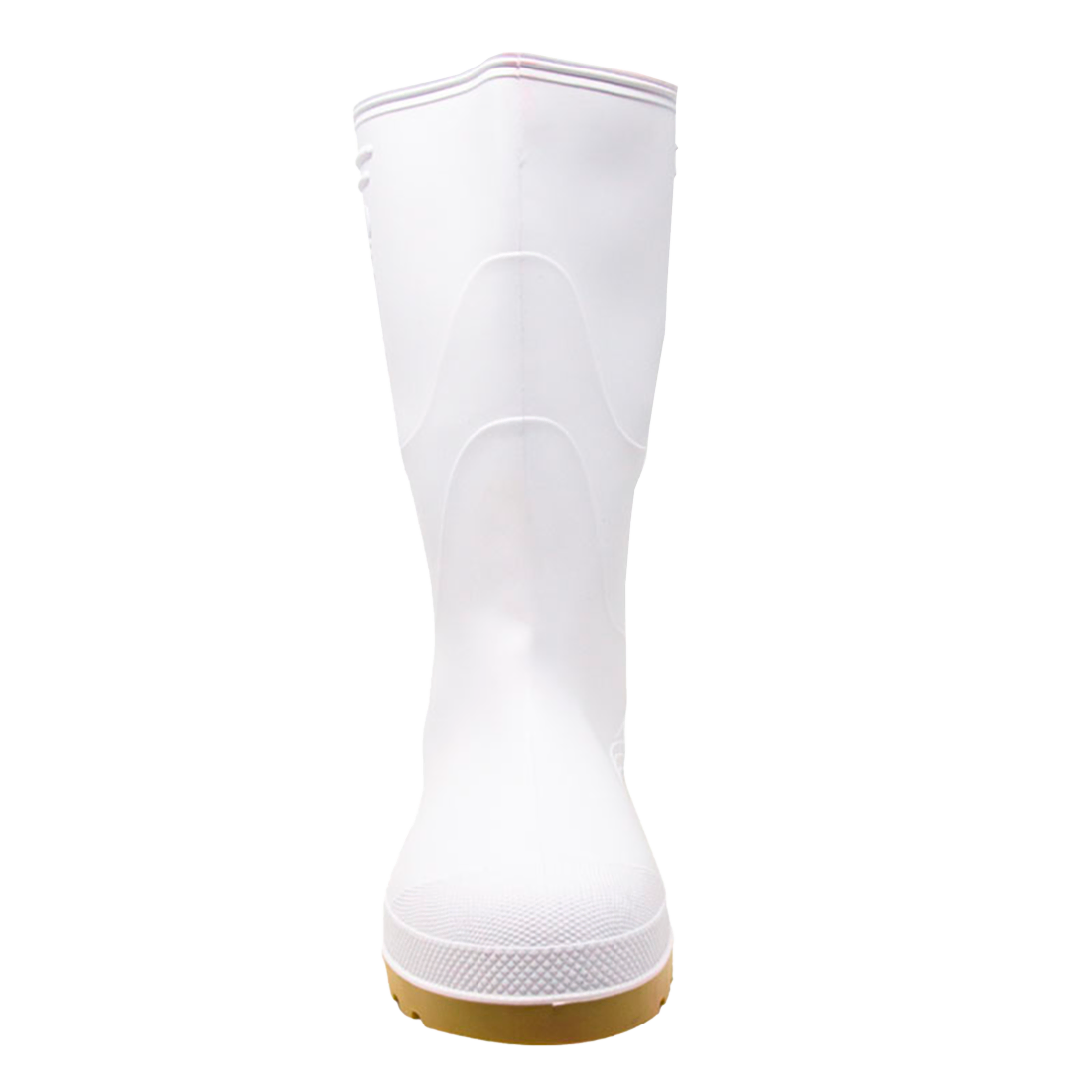 DINOSAURIO PP1015B11 TALLA 44 PAR DE BOTAS DE PVC ANTIDESLIZANTES BLANCAS ALTAS