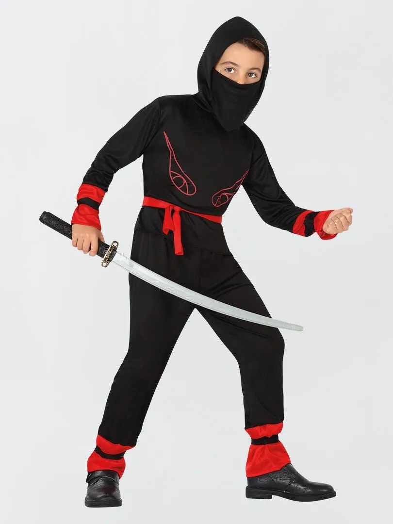DISFRAZ DE 'NINJA'  NEGRO