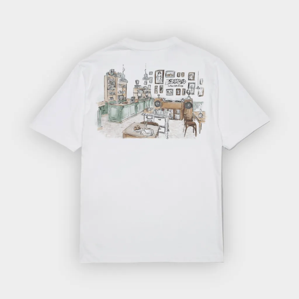 Edmmond – Camiseta Cafe Edmmond white
