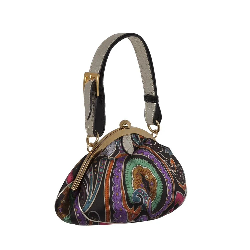 Etro Bolso Seda Paisley