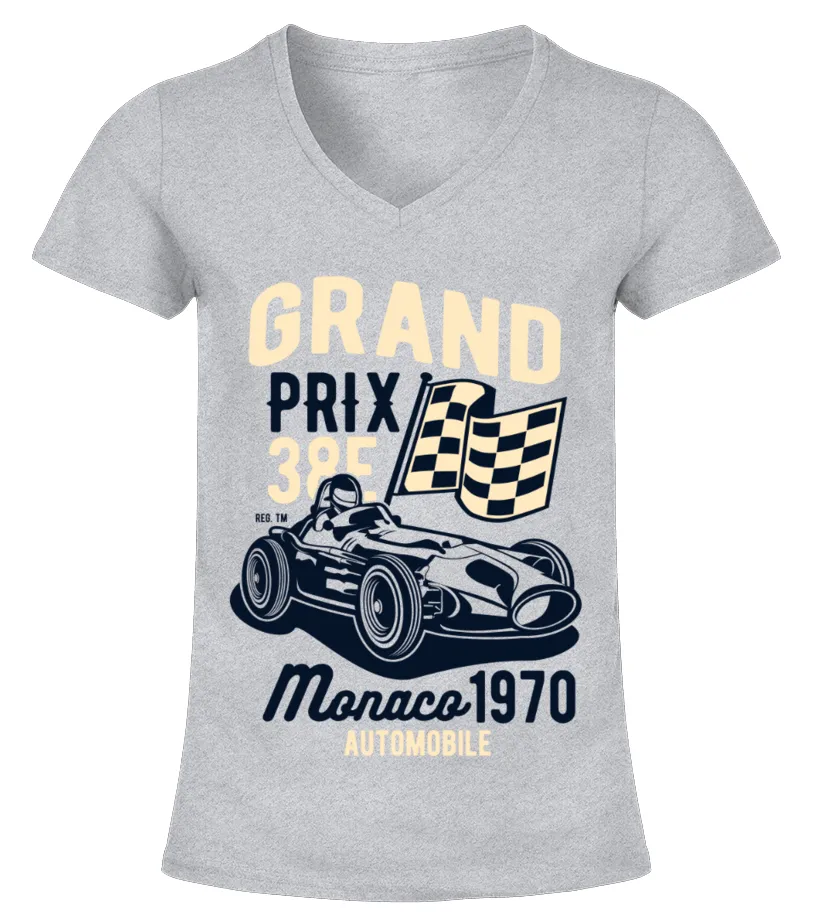 Grand Prix  Camiseta cuello pico Mujer