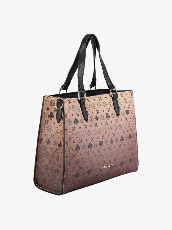 Guido Vietri Bolso de mujer rígido con estampados.