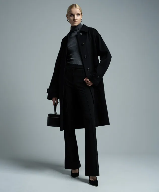Helmut Lang Black flared pants