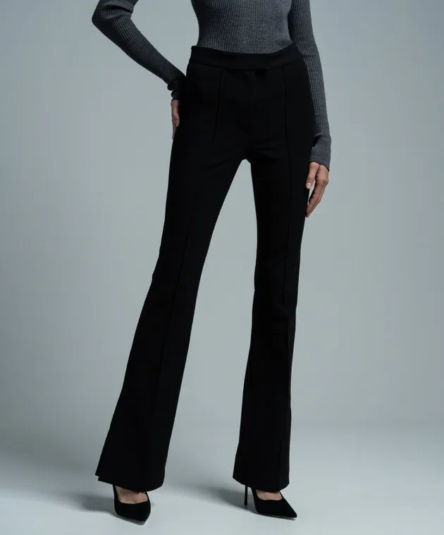 Helmut Lang Black flared pants