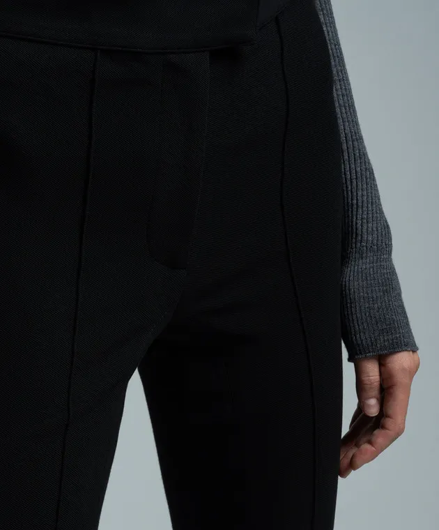 Helmut Lang Black flared pants