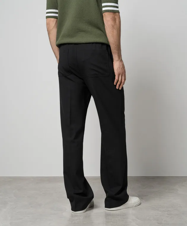 Helmut Lang Black pants with wool