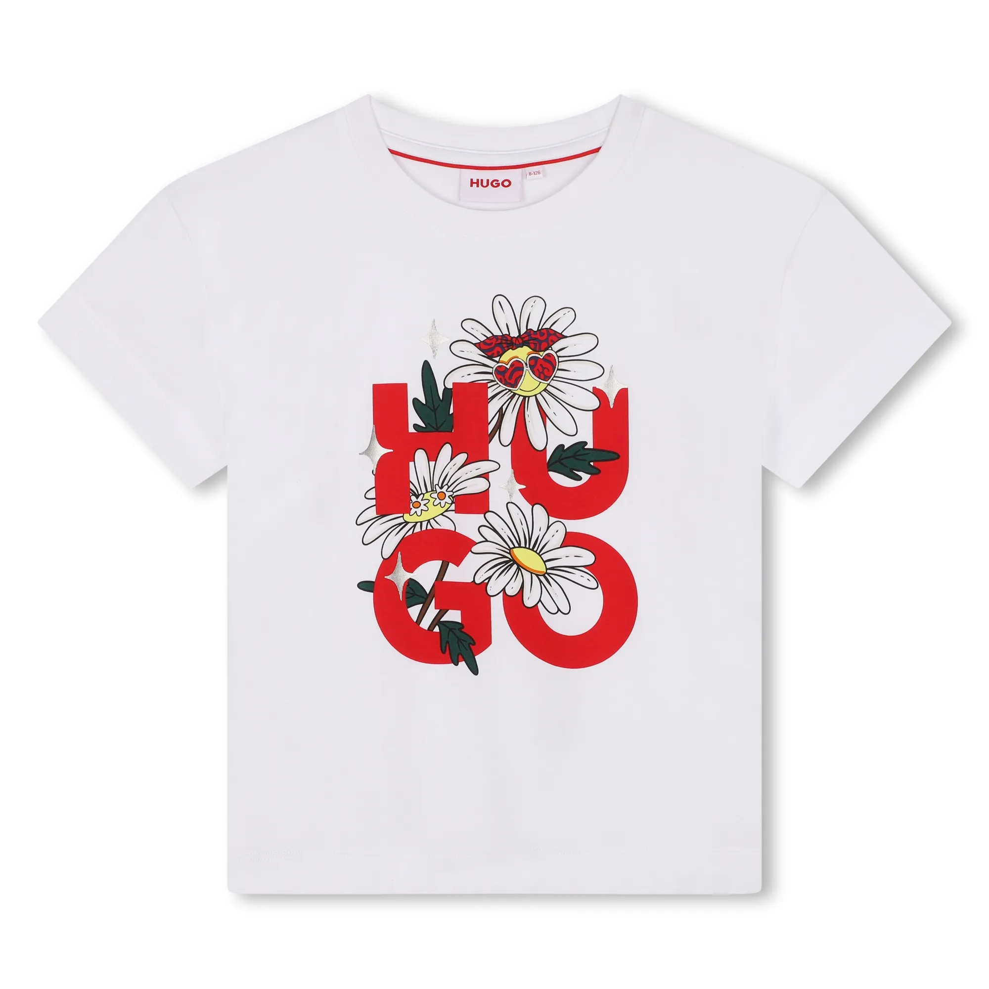 HUGO Camiseta estampado fantasía