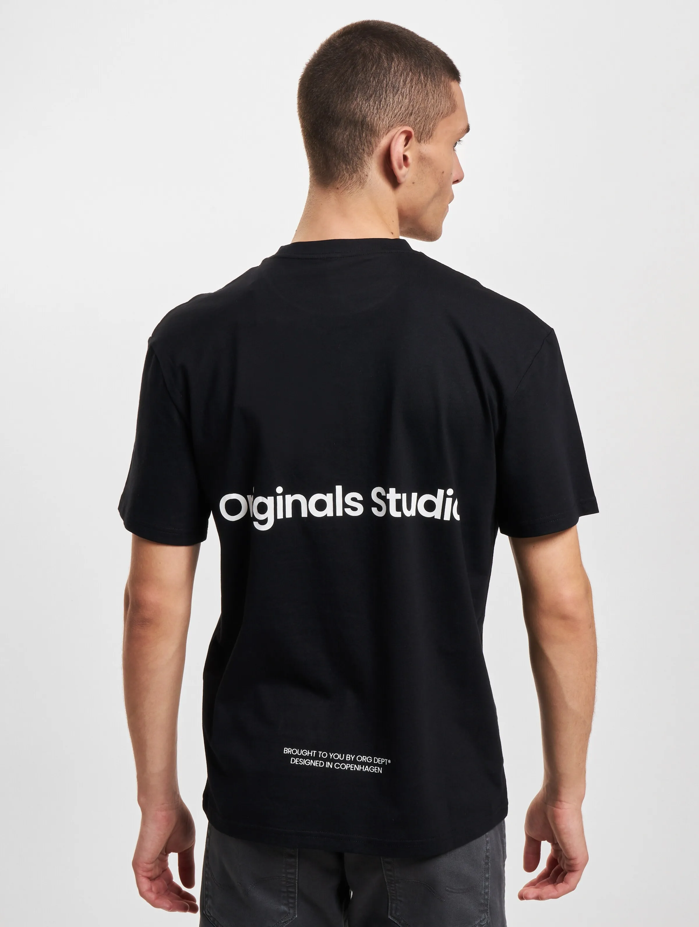 JACK & JONES JACK & JONES WESTENERBRO BACK TSHIRTS CREW NECK