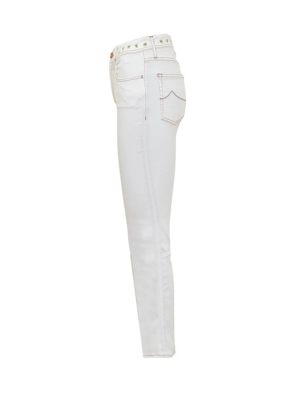 JACOB COHEN Jeans with Embroidery