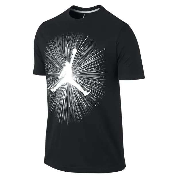 Jordan Supersonic Tee (010/negro/blanco)