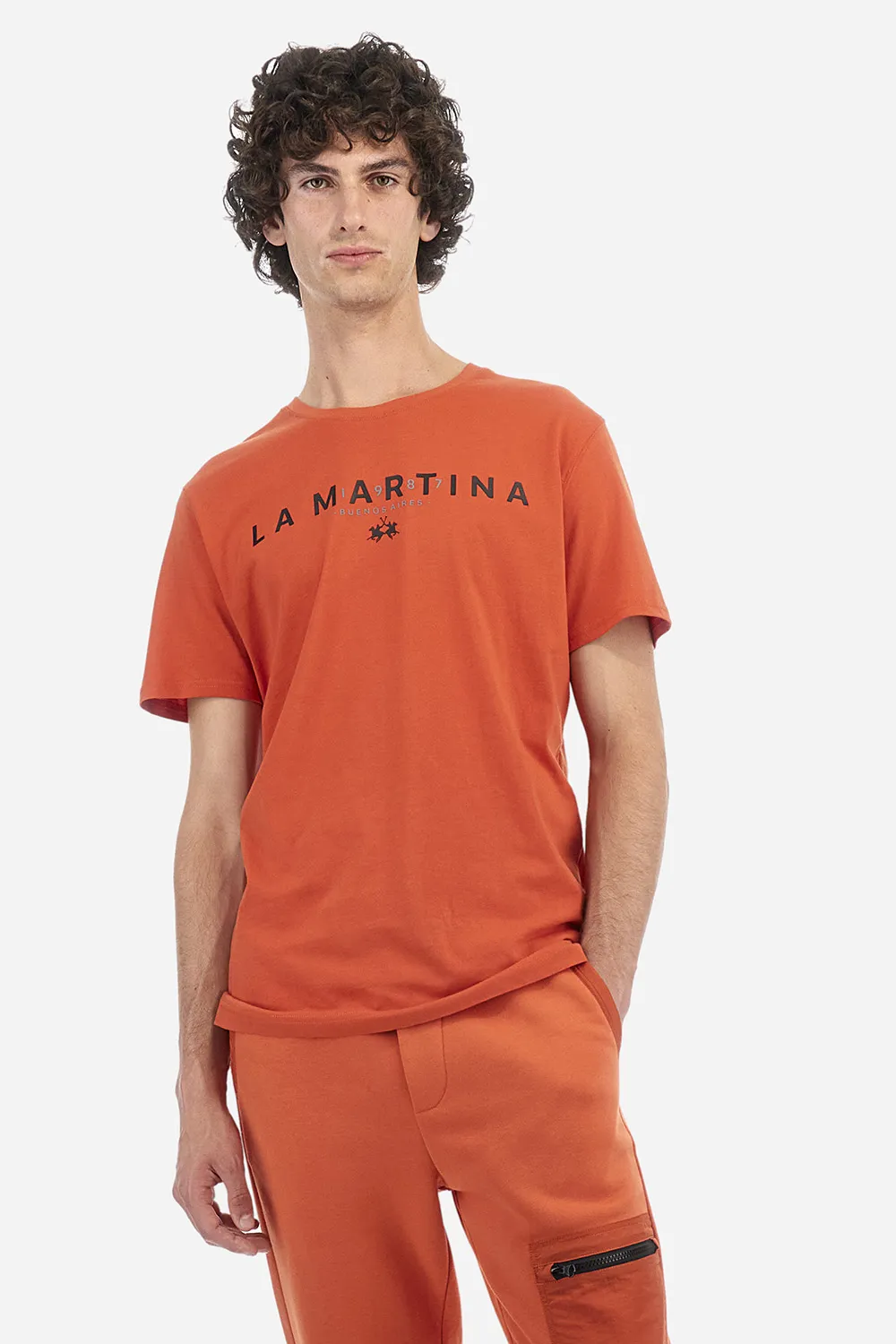 La Martina Camiseta Zaid Pureed Pumpkin