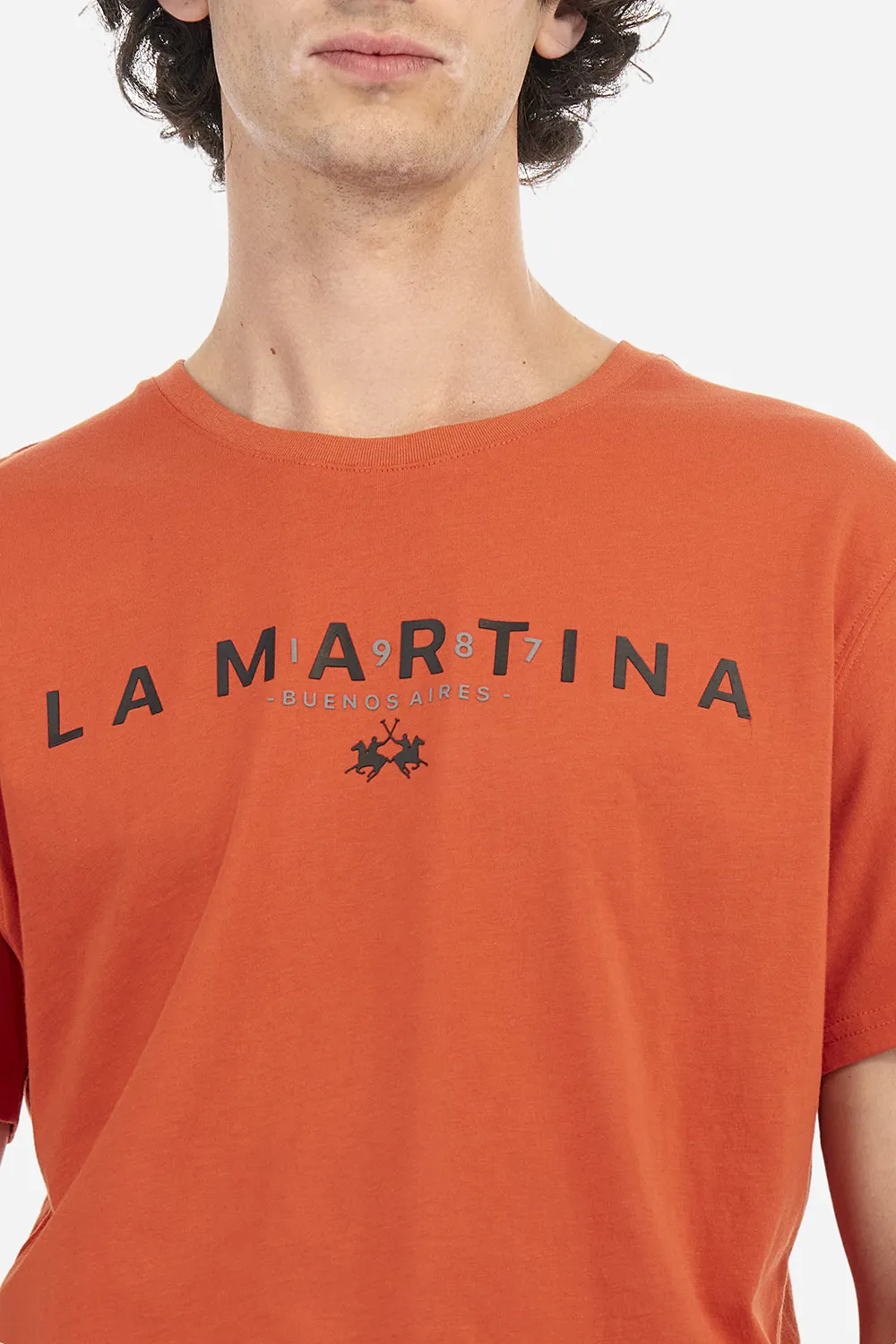 La Martina Camiseta Zaid Pureed Pumpkin