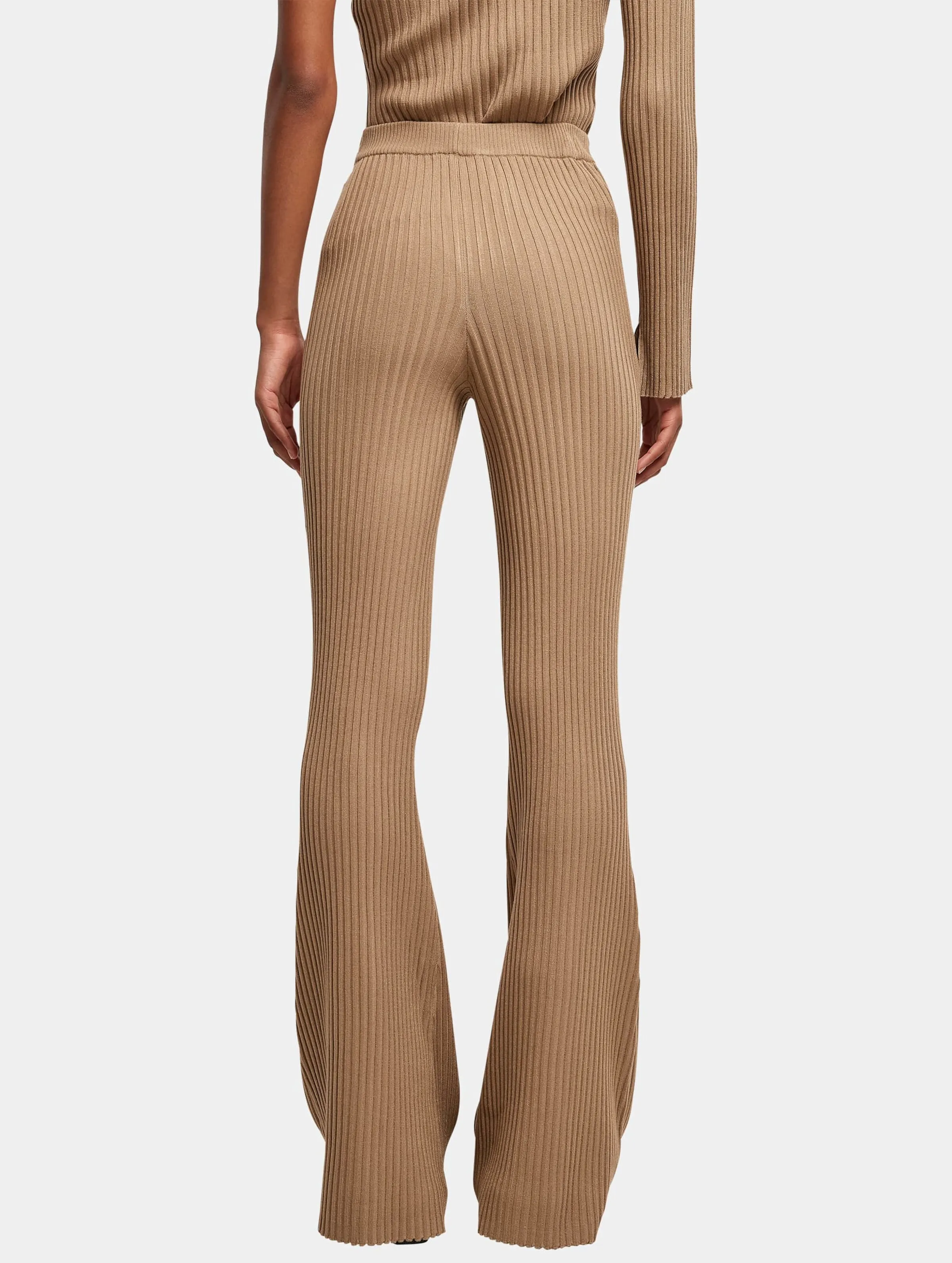 Ladies Flared Rib Knit 