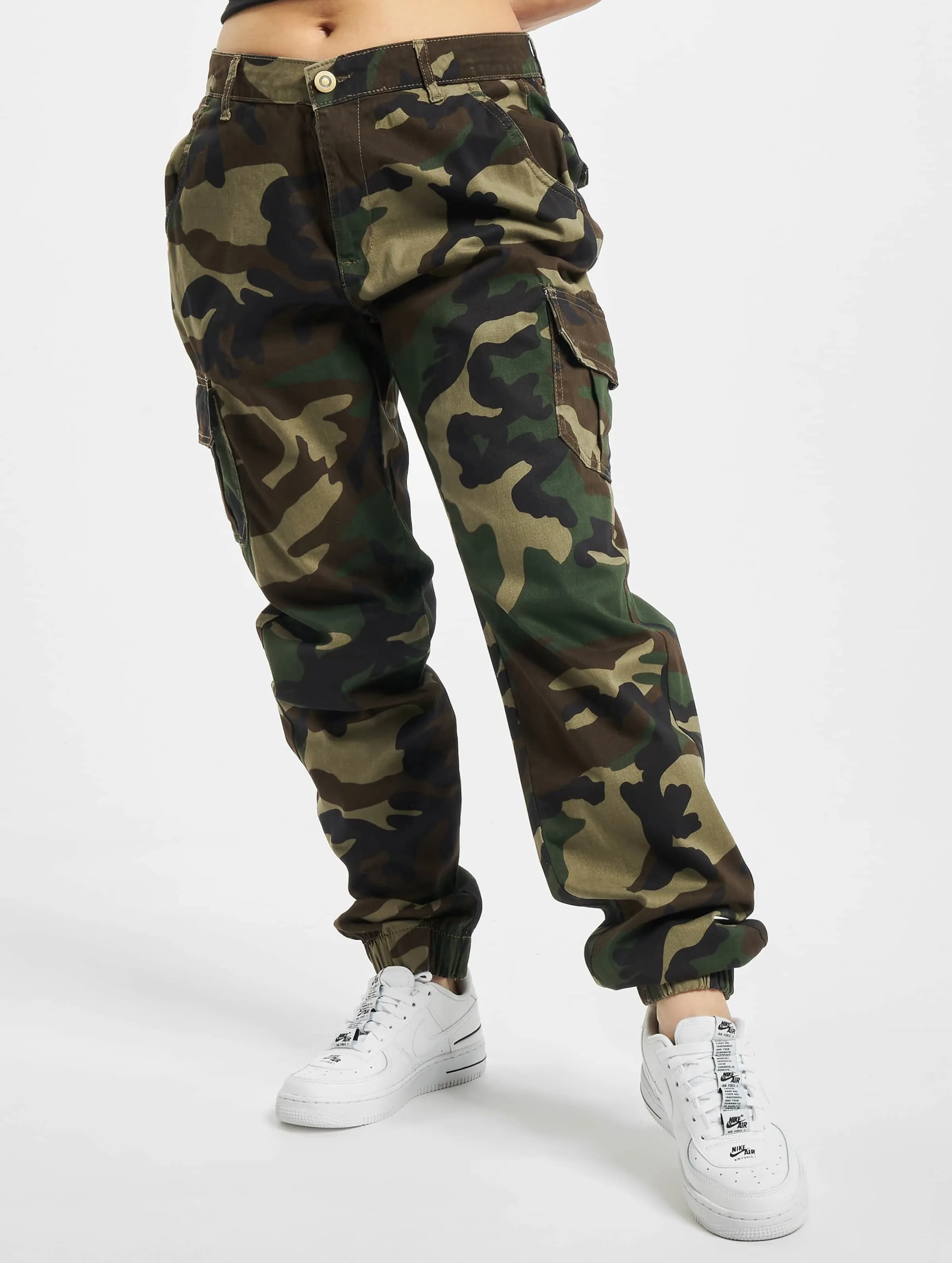 Ladies High Waist Camo