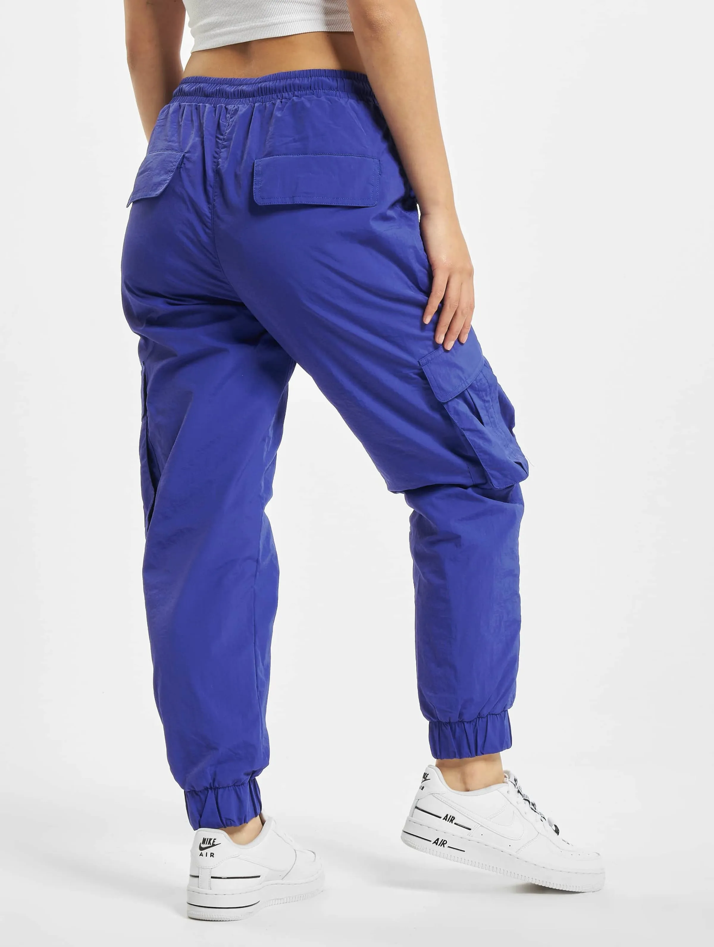 Ladies High Waist Crinkle Nylon
