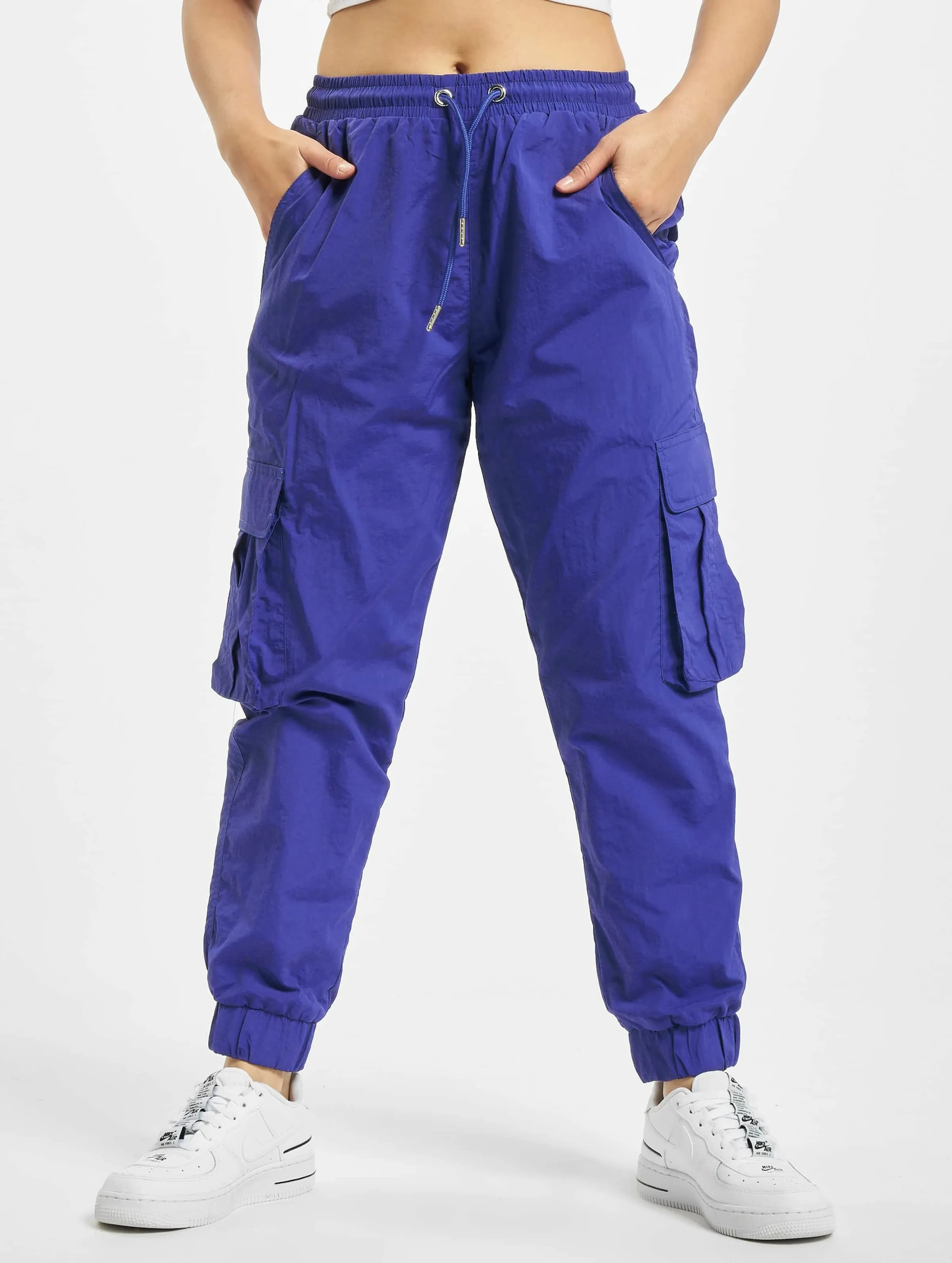 Ladies High Waist Crinkle Nylon