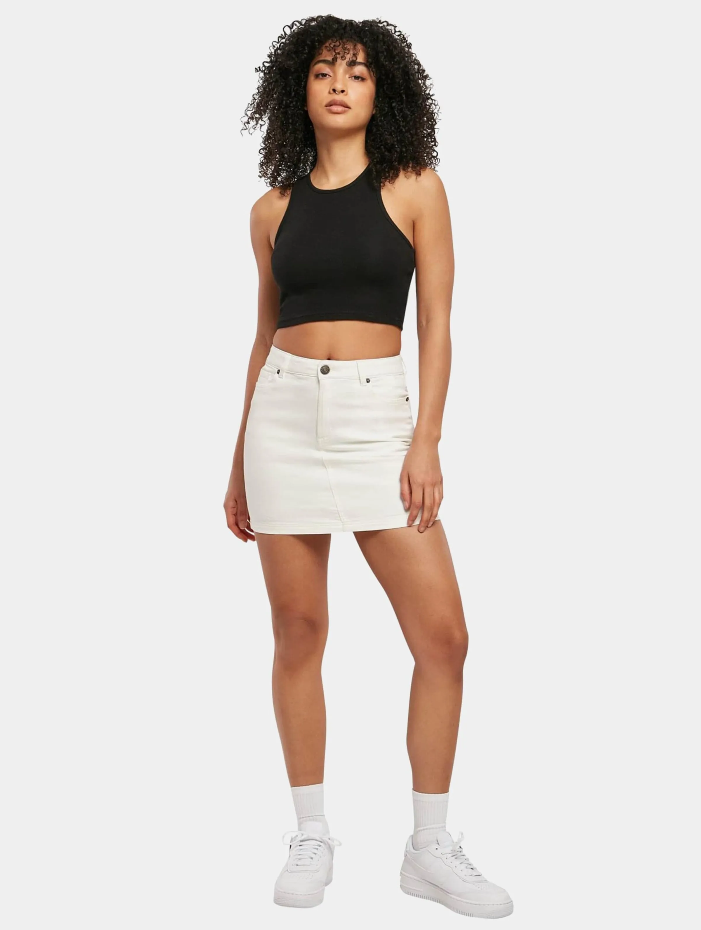 Ladies Organic Stretch Denim Mini 