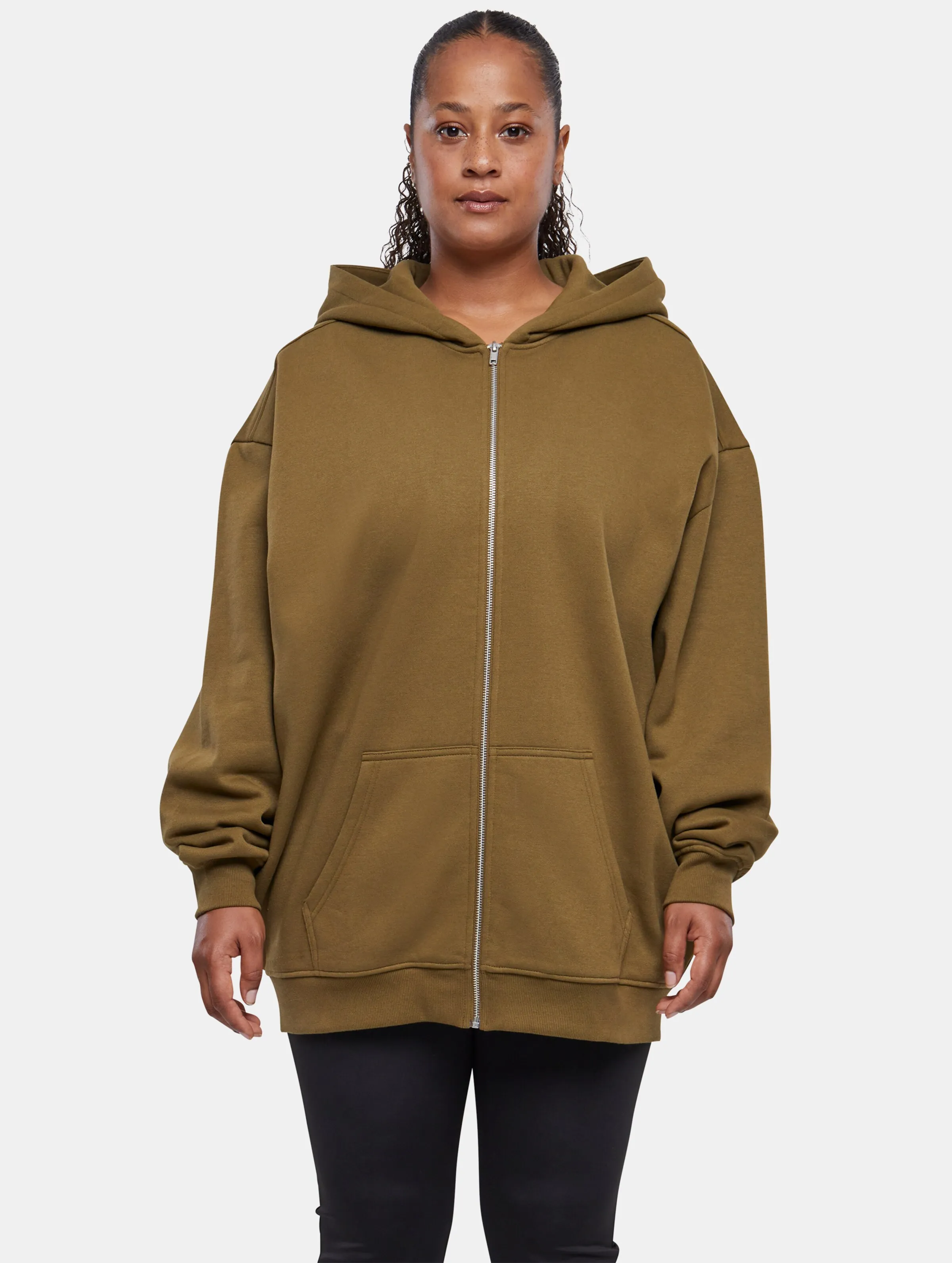 Ladies Oversized Zip
