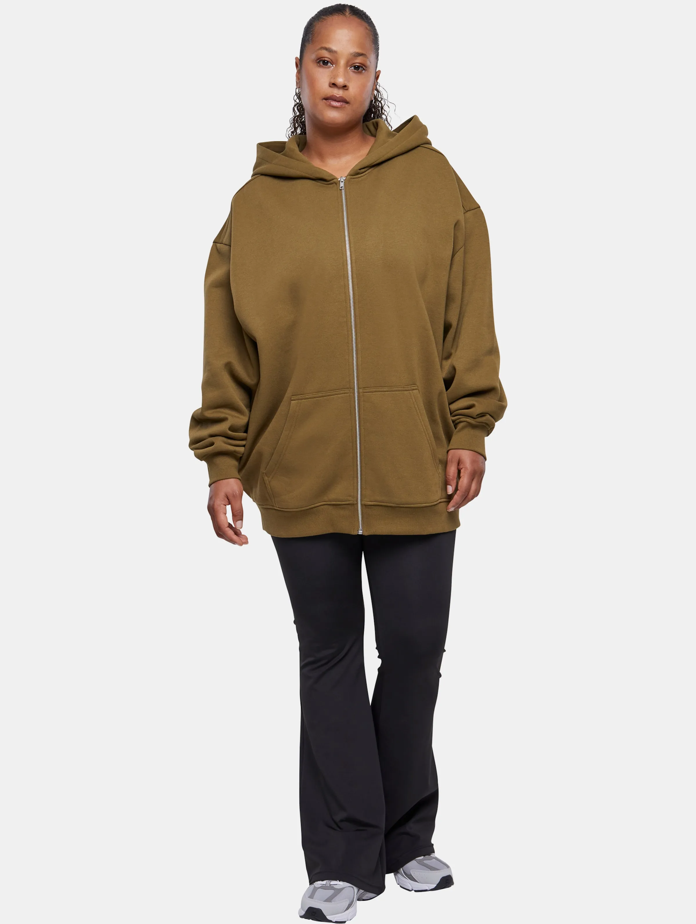 Ladies Oversized Zip
