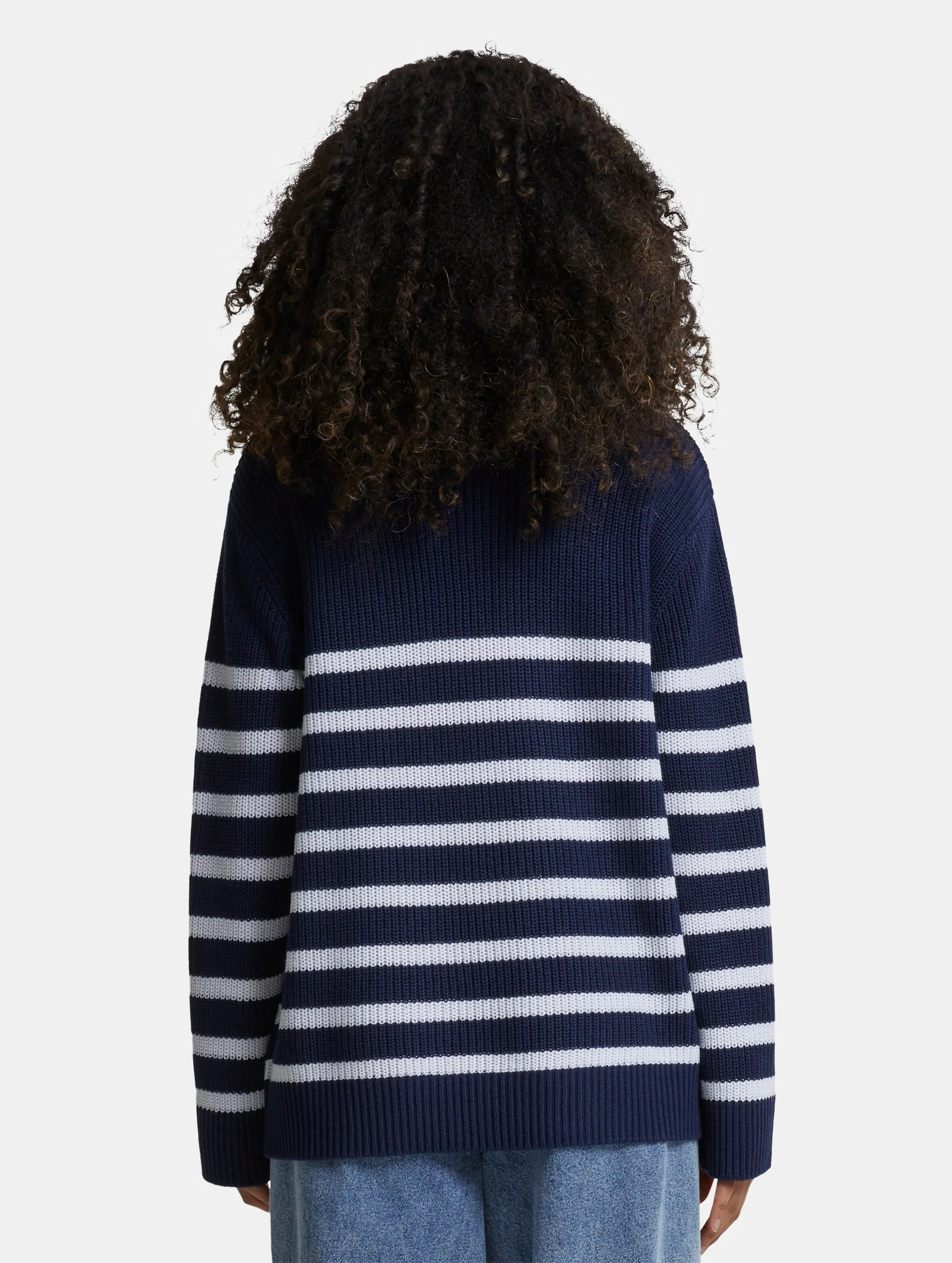 Ladies Rib Striped