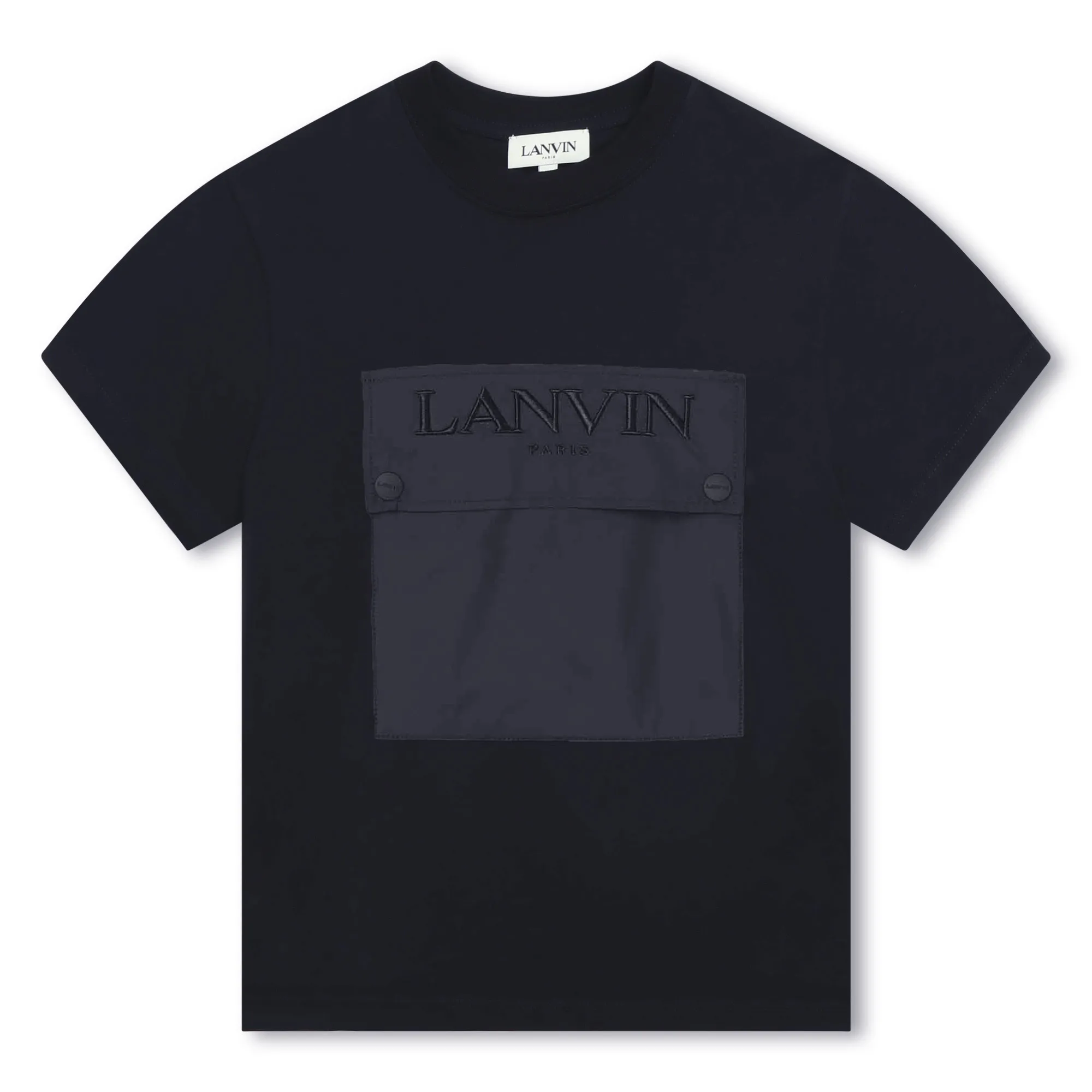 LANVIN Camiseta con bolsillo grande