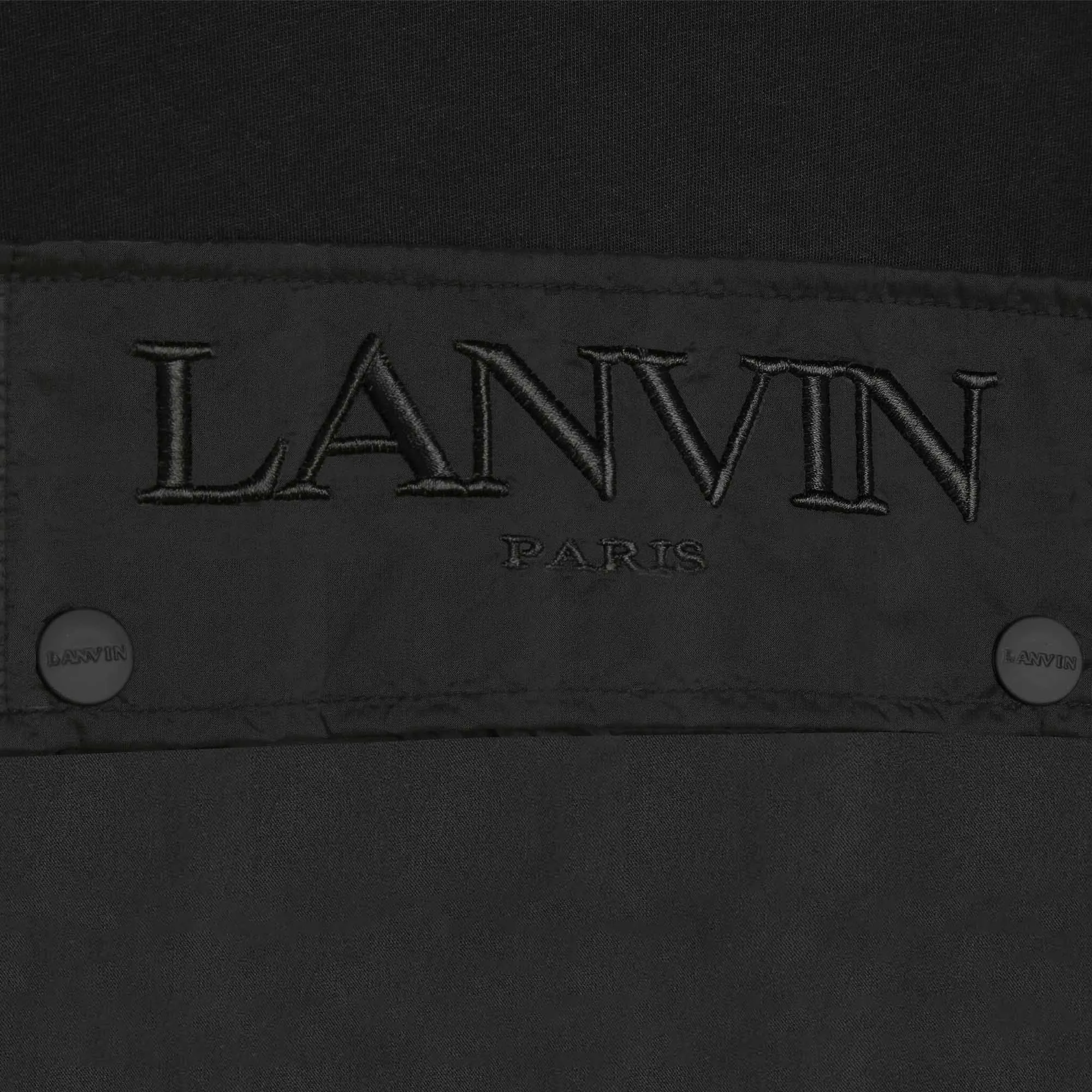 LANVIN Camiseta con bolsillo grande