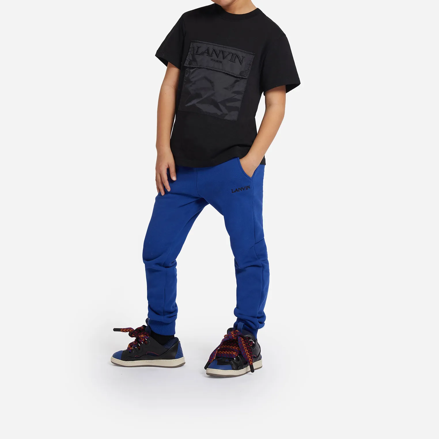 LANVIN Camiseta con bolsillo grande