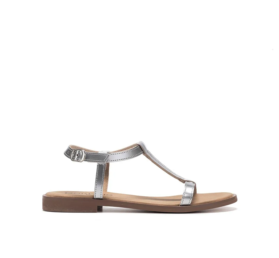 LEYLA D8567 Sandalia Plata