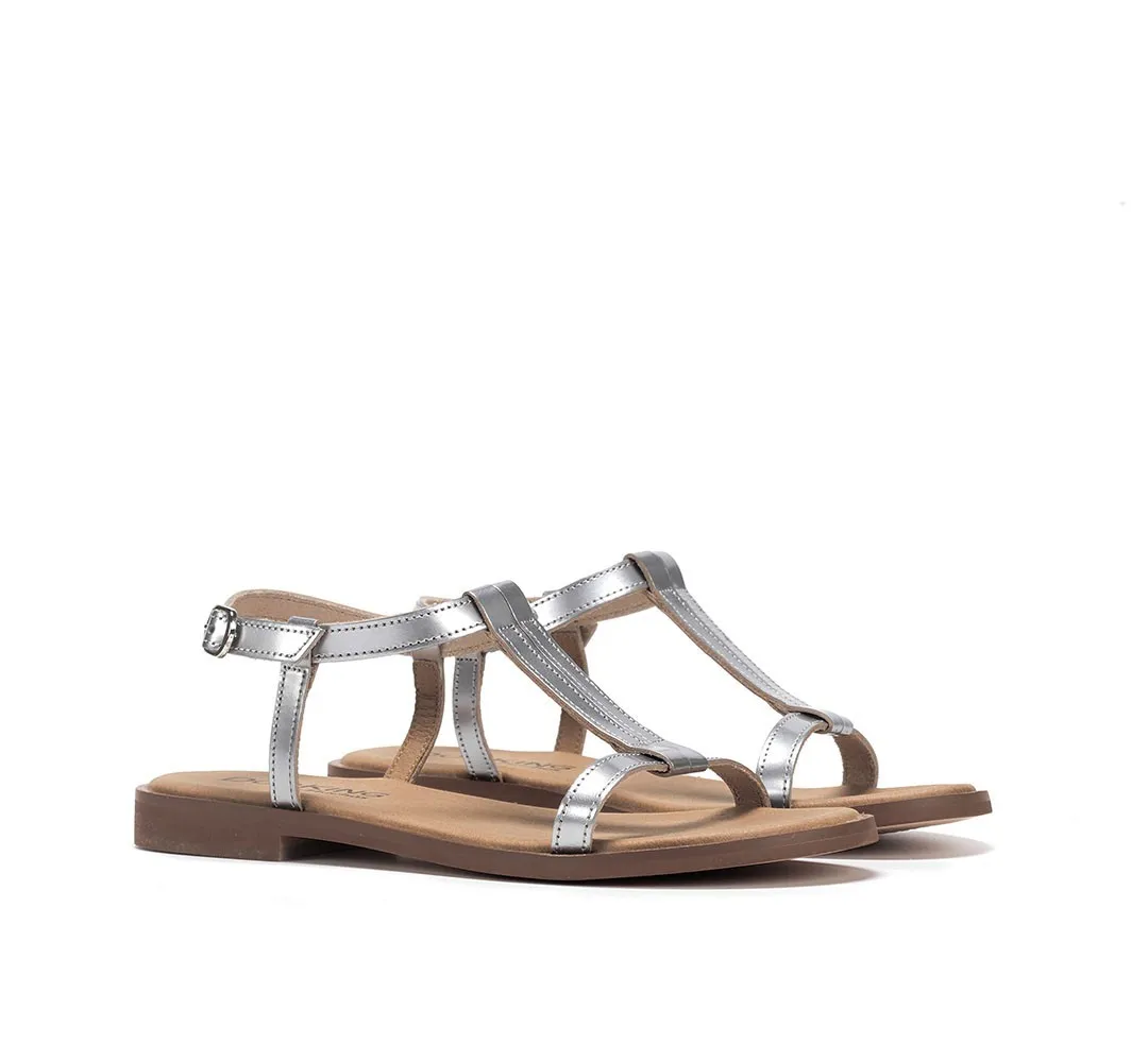 LEYLA D8567 Sandalia Plata