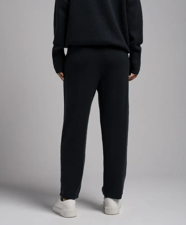 LISA YANG Gray cashmere Sunday pants