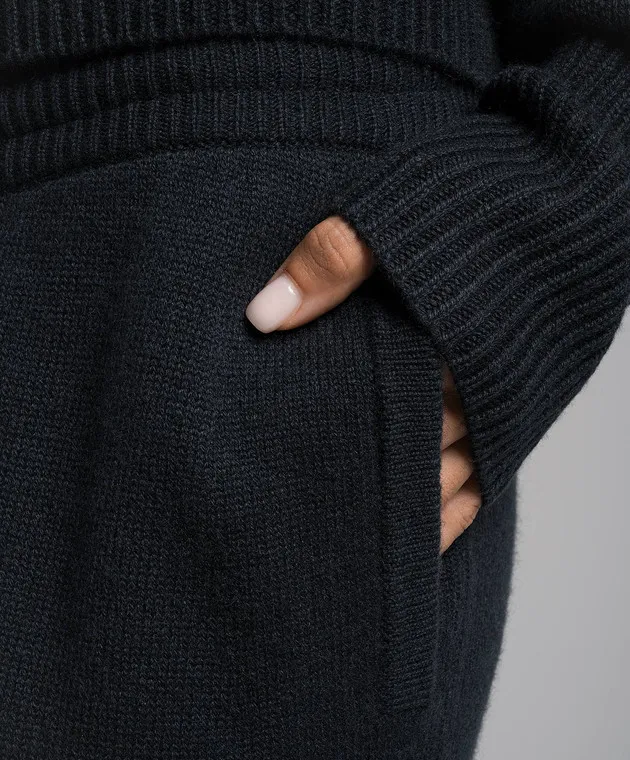 LISA YANG Gray cashmere Sunday pants