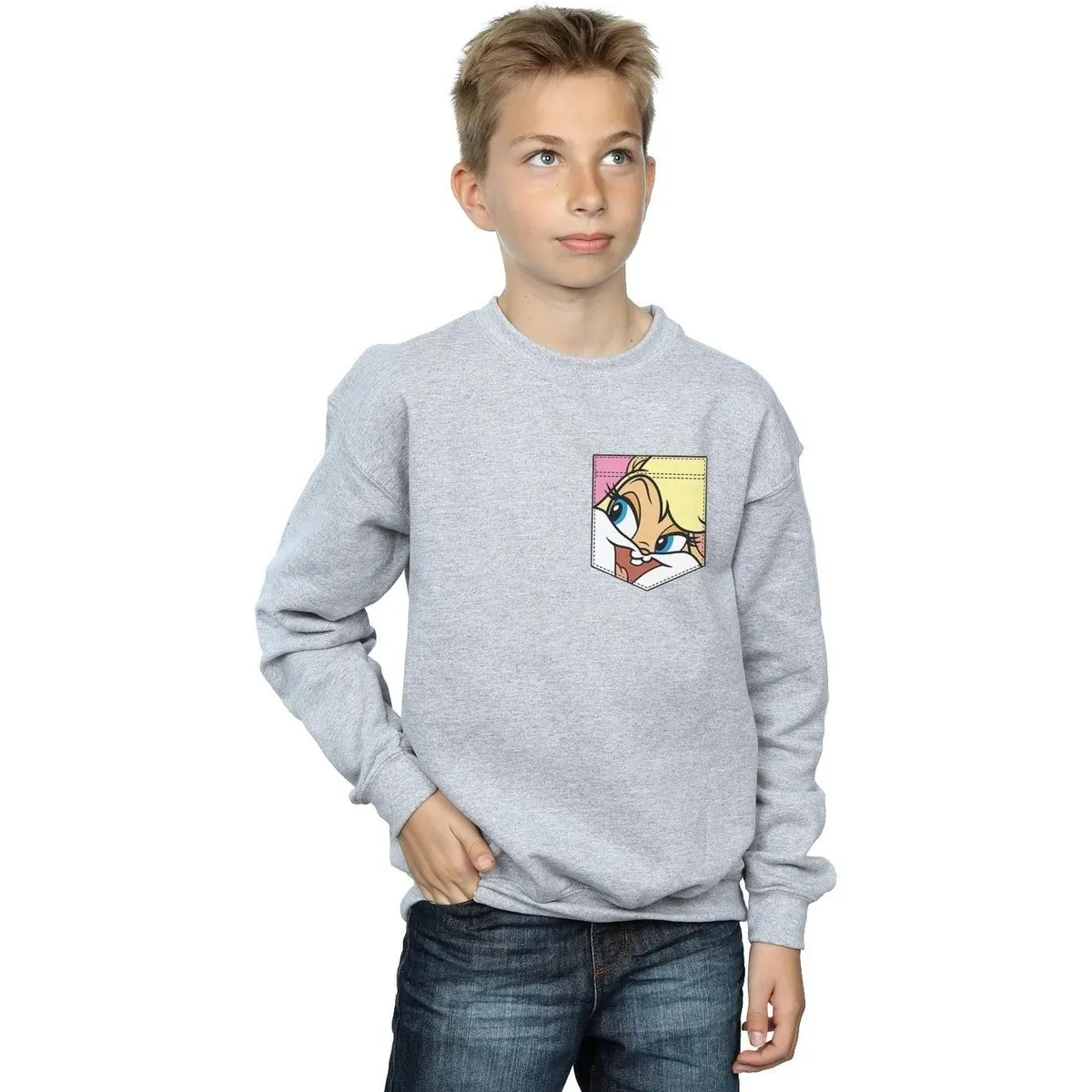 Lola Bunny Face Faux Pocket