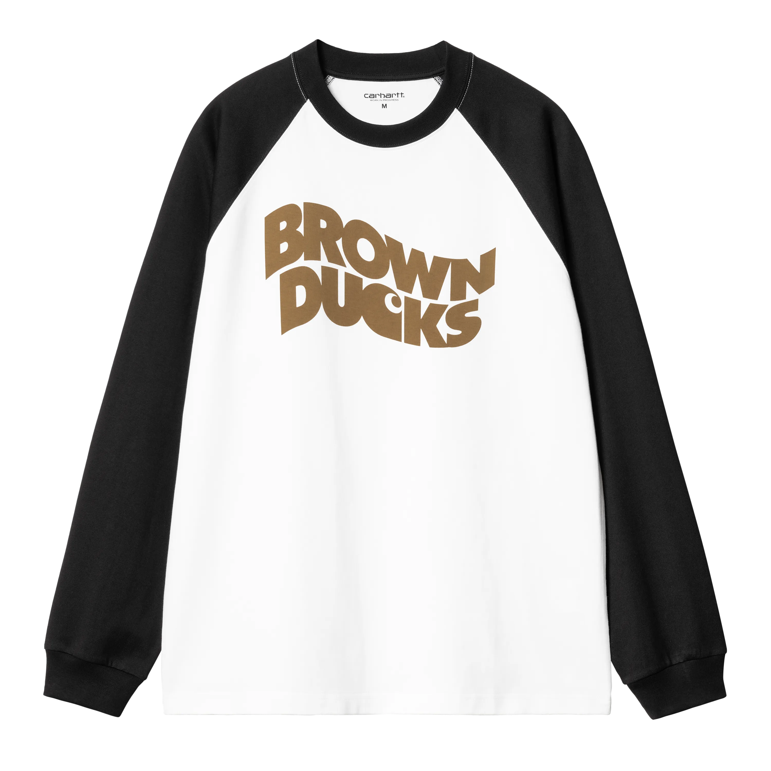 L/S BROWN DUCKS BASEBALL TS