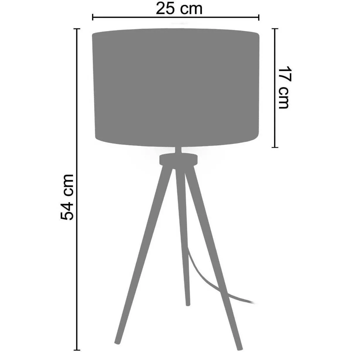 Lámpara de Mesa redondo madera natural y yute