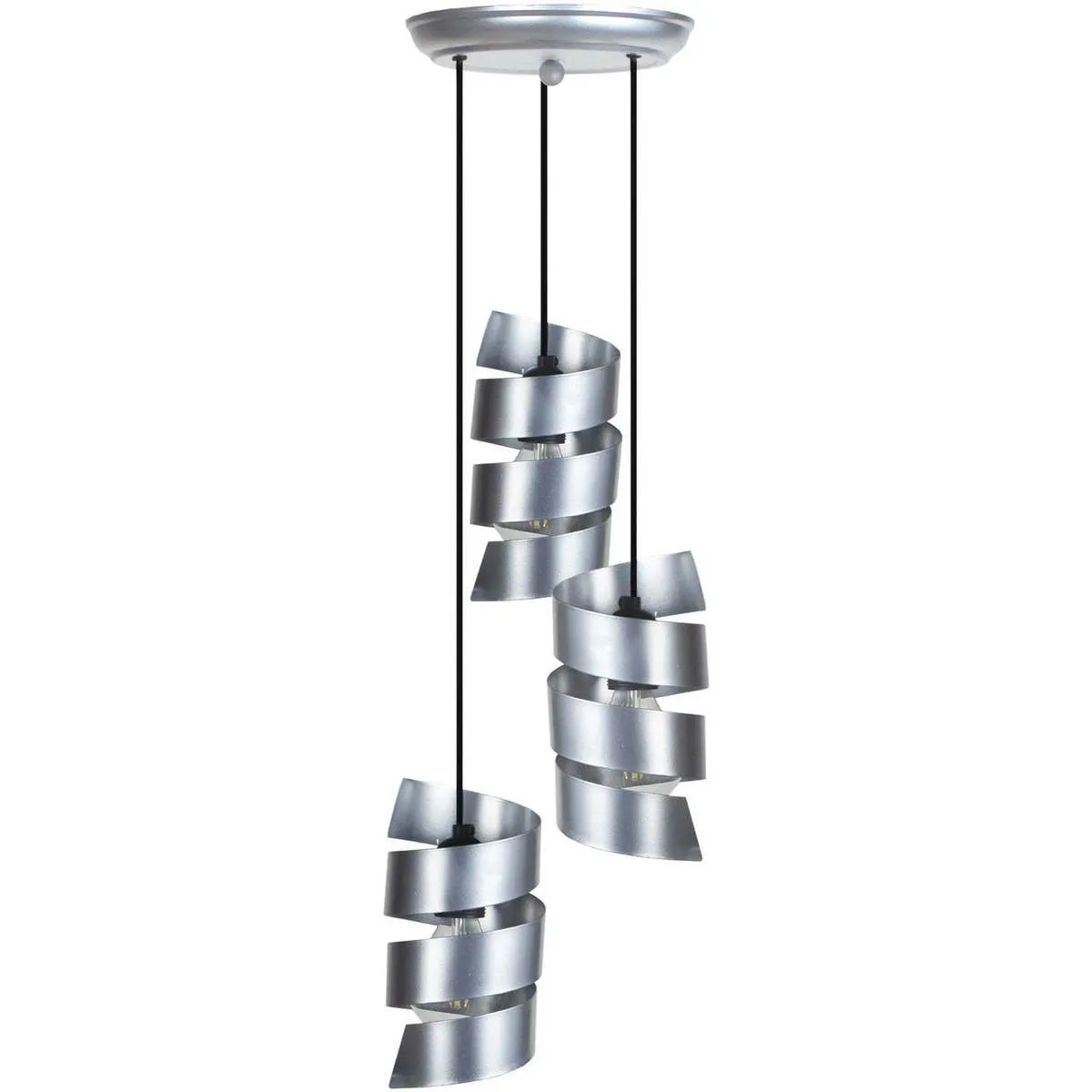 Lámpara de Techo redondo metal aluminio