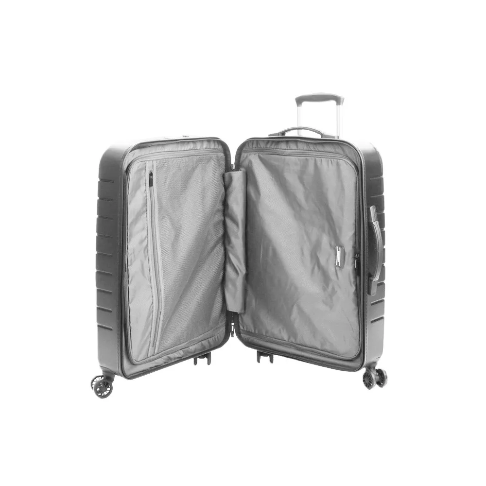 Maleta Rígida Mediana Roncato 57120125 4R MD18 Color Plata