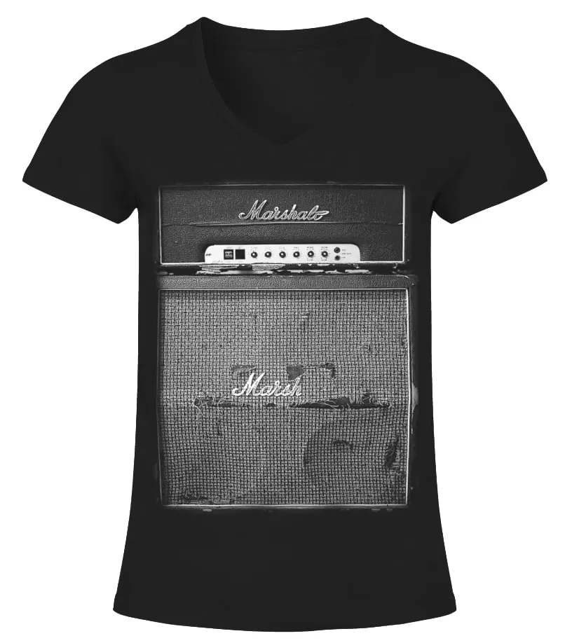 Marshall BK (13) Camiseta cuello pico Mujer