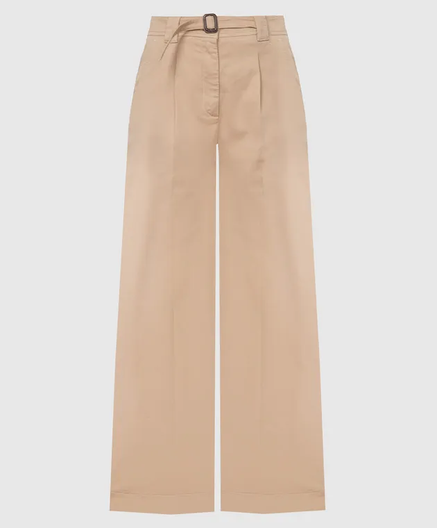 Max Mara Weekend Pino brown flared pants