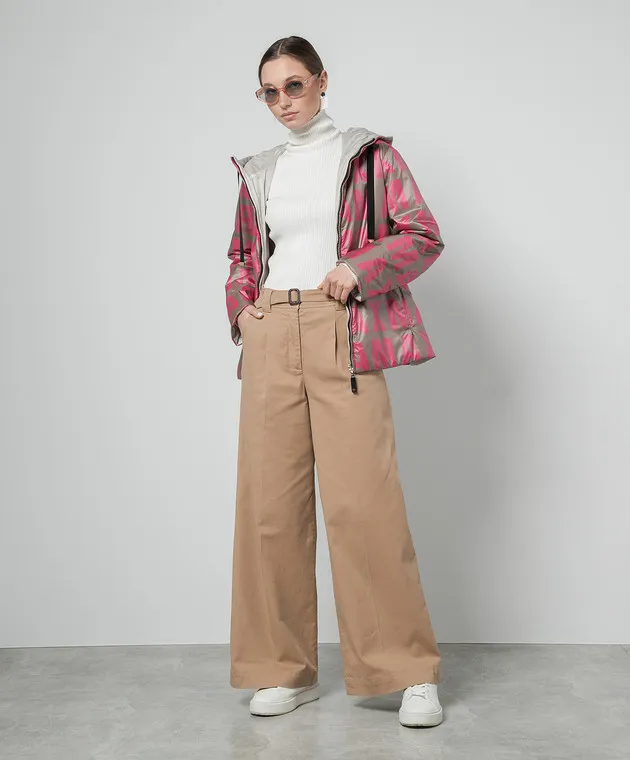 Max Mara Weekend Pino brown flared pants