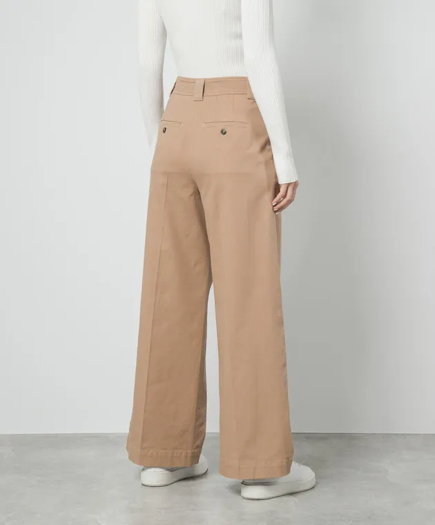 Max Mara Weekend Pino brown flared pants