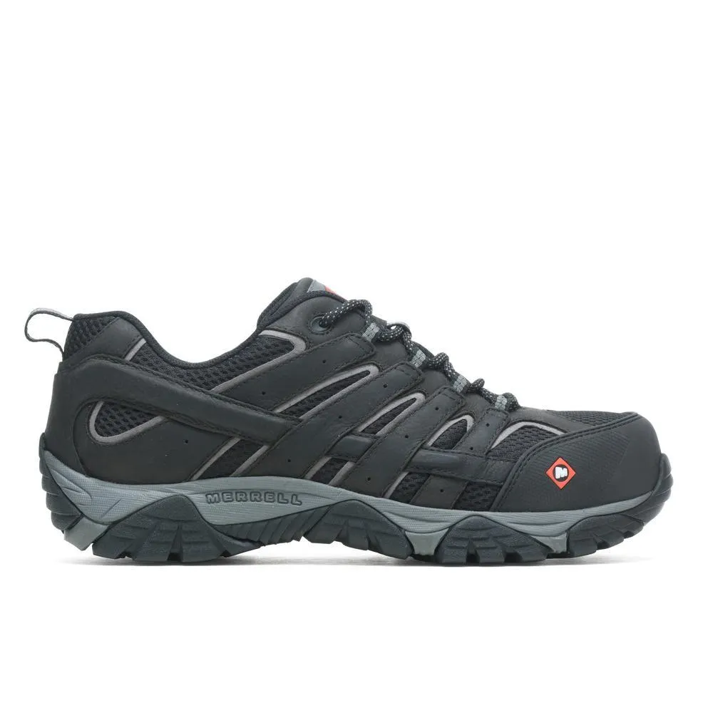 MOAB VERTEX VENT MEN'S COMPOSITETOE WORK SHOES WP BLACK