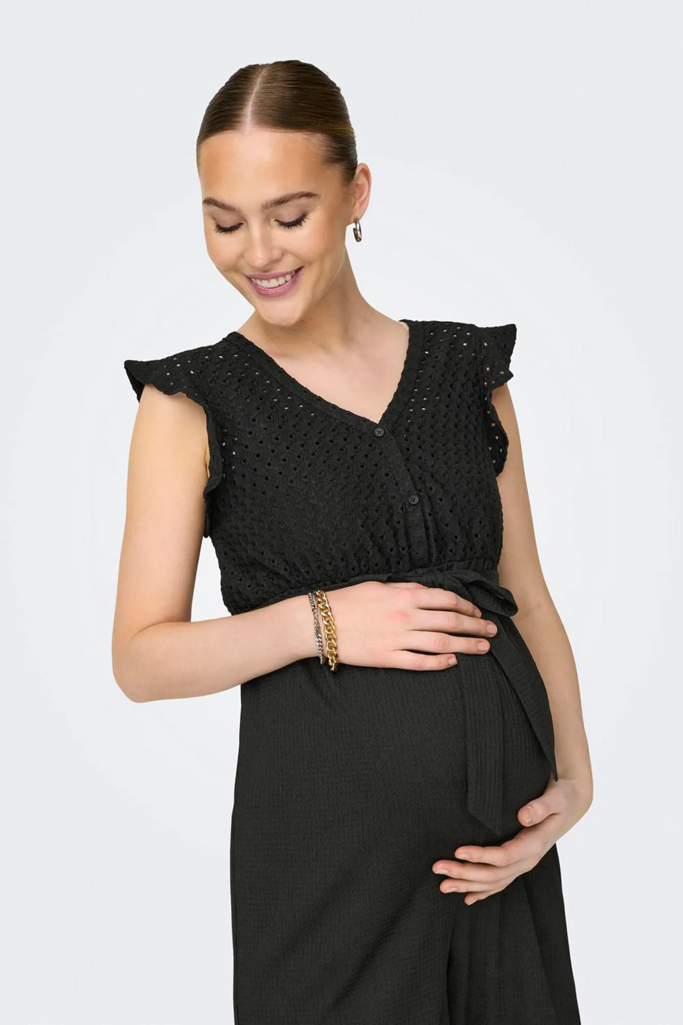 Mono largo encaje maternity