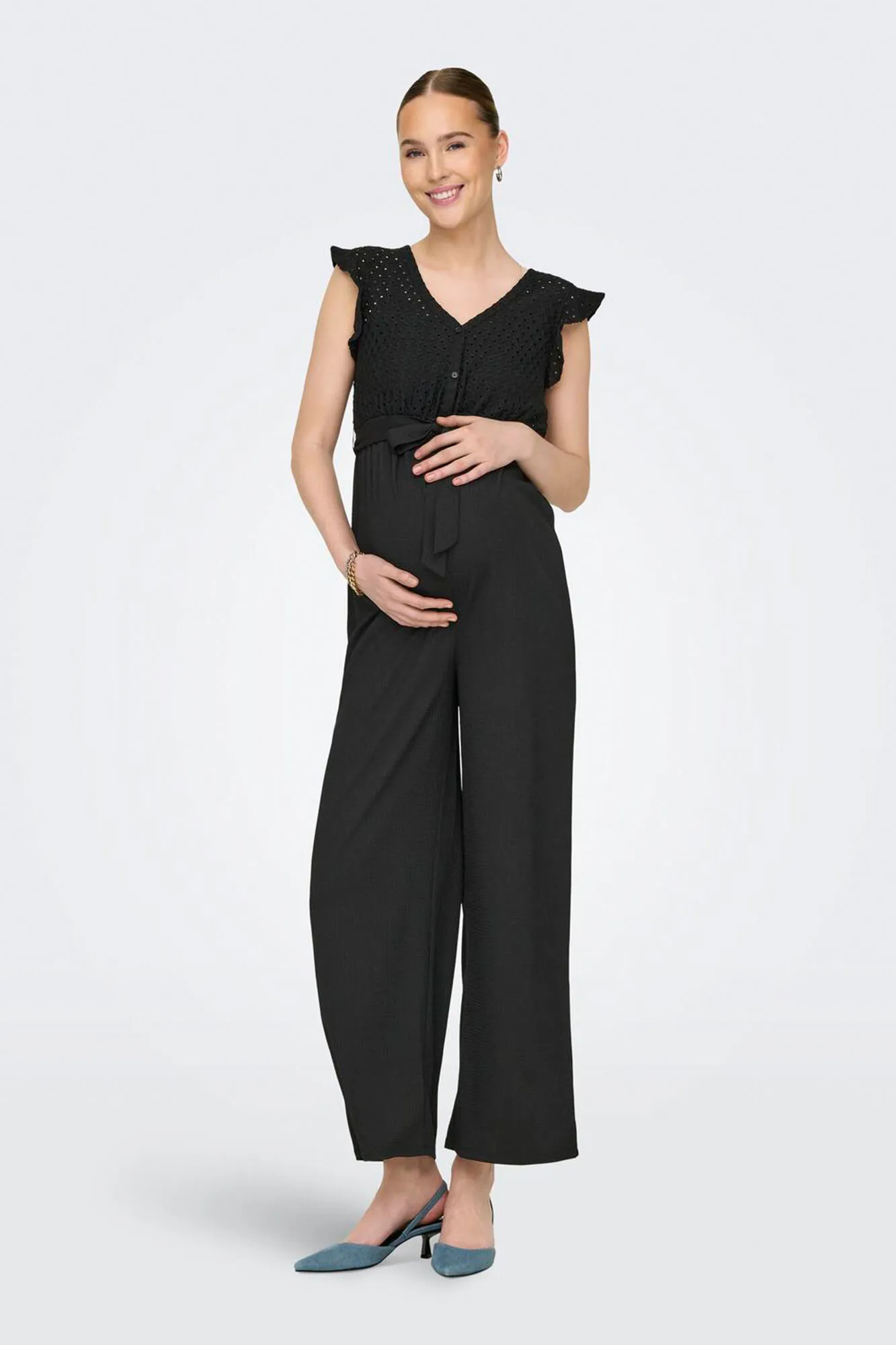 Mono largo encaje maternity