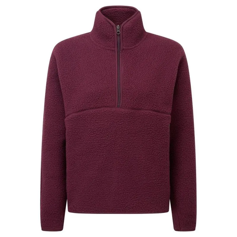 Mujer Tentree Ecoloft Half Zip Fleece (Fig)