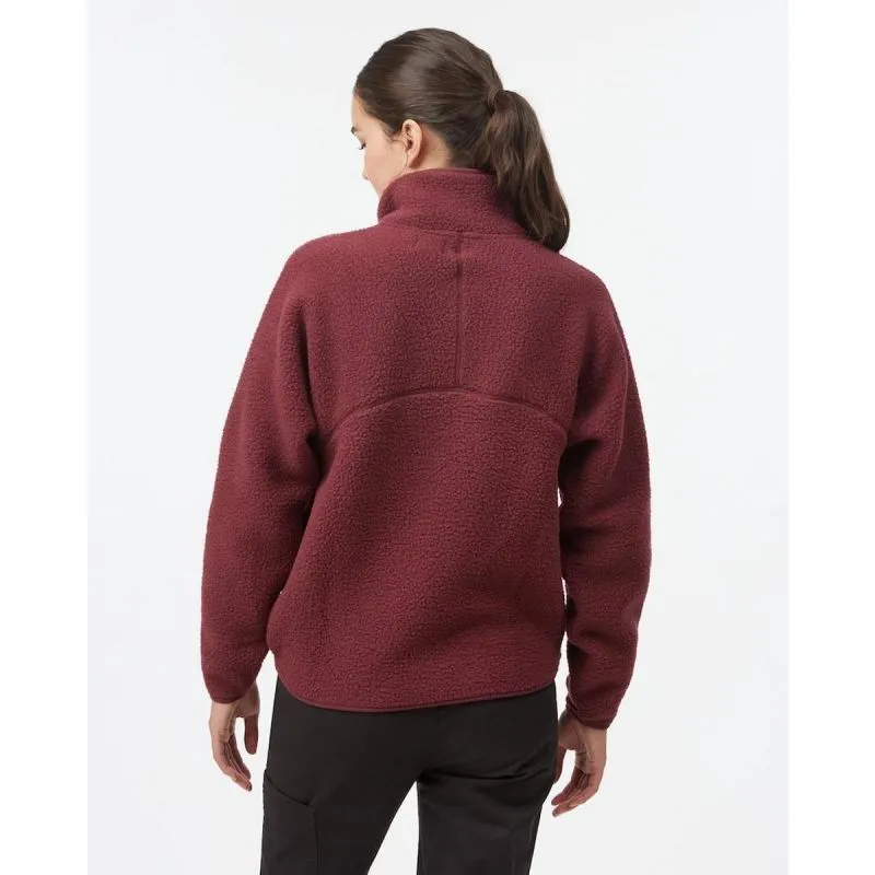 Mujer Tentree Ecoloft Half Zip Fleece (Fig)