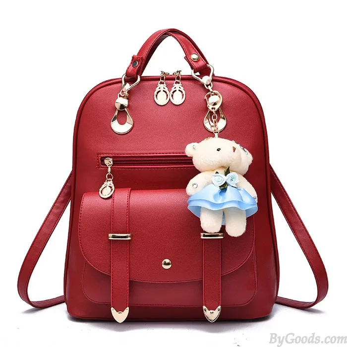 New College Women Bag British Bear Multifunction Handbag Backpacks