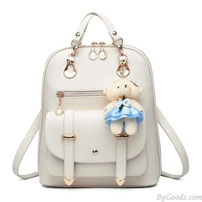 New College Women Bag British Bear Multifunction Handbag Backpacks
