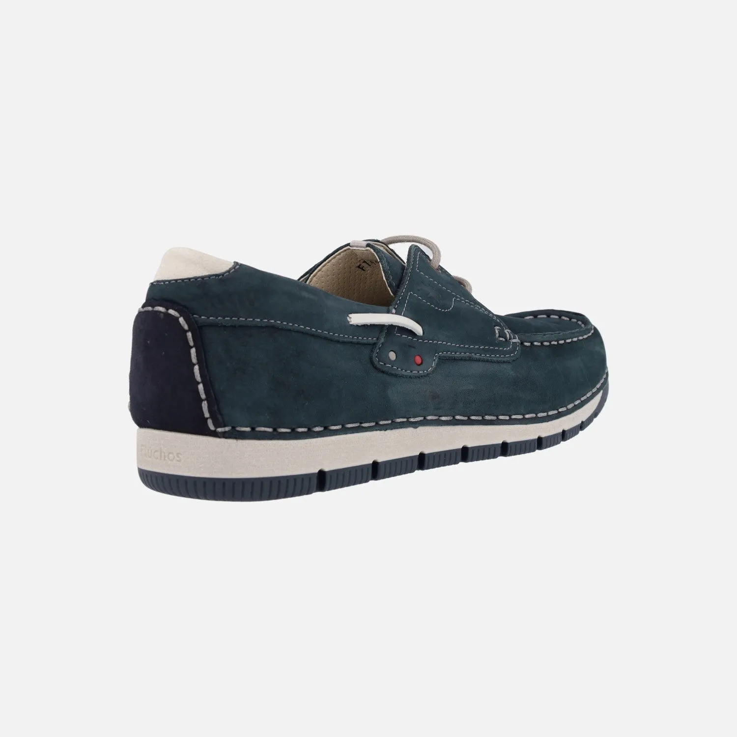 Náuticos para hombre en piel nobuck de Fluchos