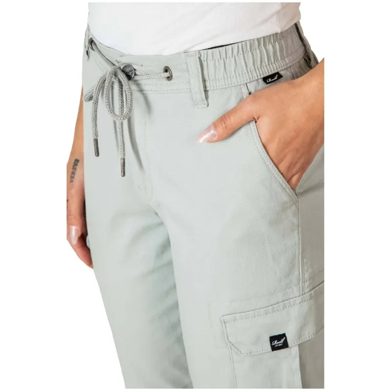 Pantalon Largo Reell Reflex Women Rib Cargo Ice Green