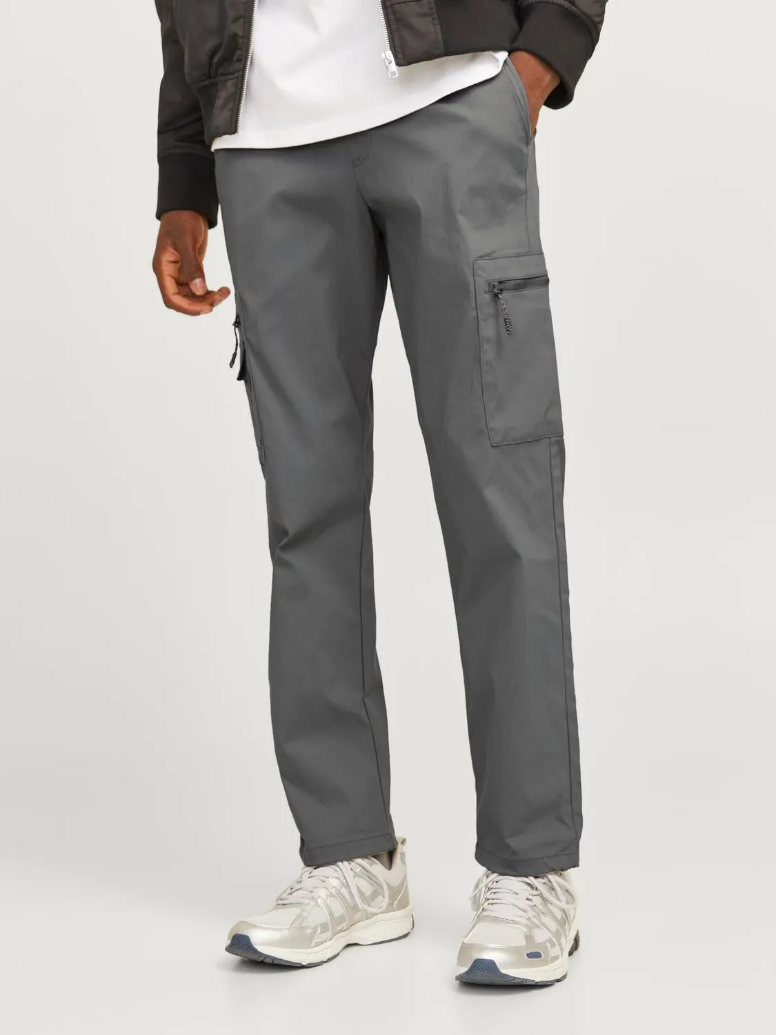 Pantalones cargo Corte relaxed | Gris oscuro | Jack & Jones®